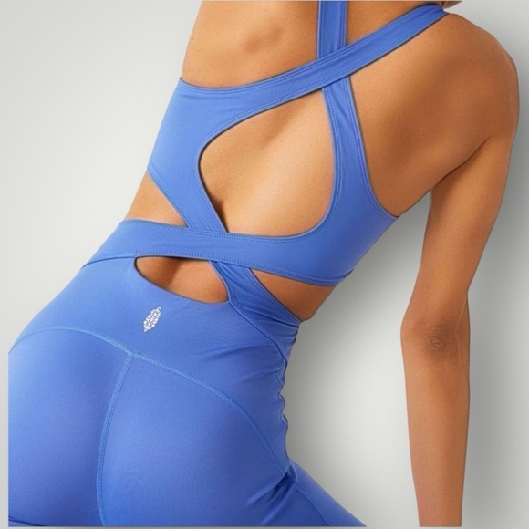 Free People FP Movement Back It Up Onesie NWT - Picture 2 of 7